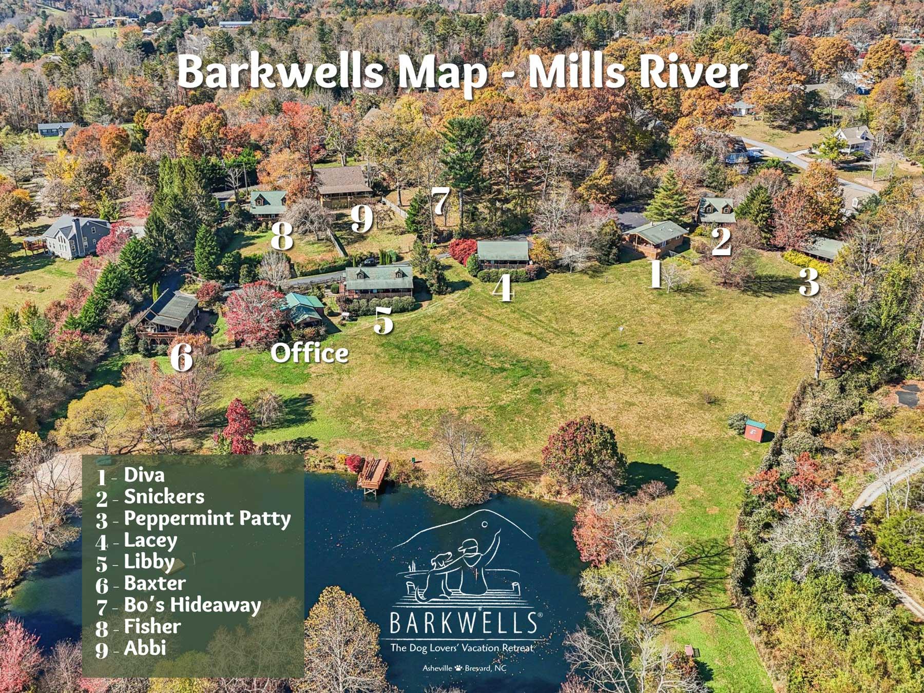 Barkwells Mills River Map Barkwells Mills River Map